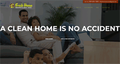 Desktop Screenshot of freshhomecleanings.com